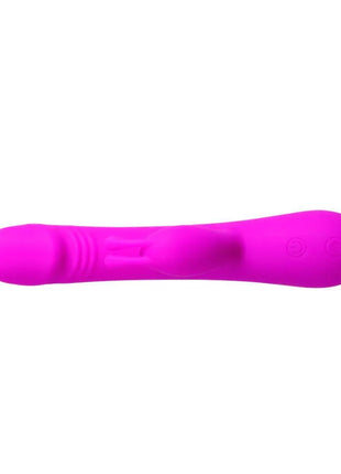 Vibranter pinker silikonvibrator flirtation mit kaninchen von pretty love mit ergonomischem design und texturiertem griffbereich