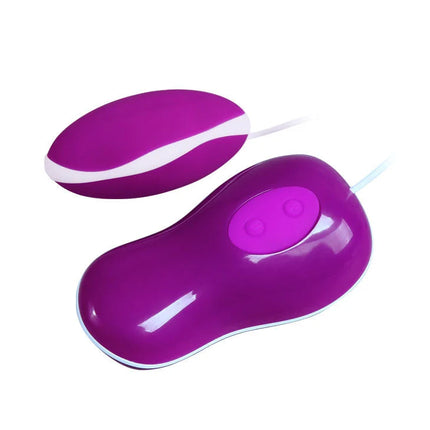Purple und weiße silikonvibratoren mit glossy finish von pretty love flirtation vibrierendem ei mit fernbedienung avery