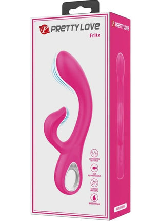 PRETTY LOVE - FRITZ RABBIT VIBRATOR 12 VIBRATIONEN ROSA