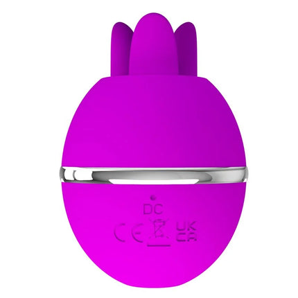 PRETTY LOVE - GEMINI BALL LILA. RUNDER VIBRATOR AUS SILIKON - Auflegvibrator