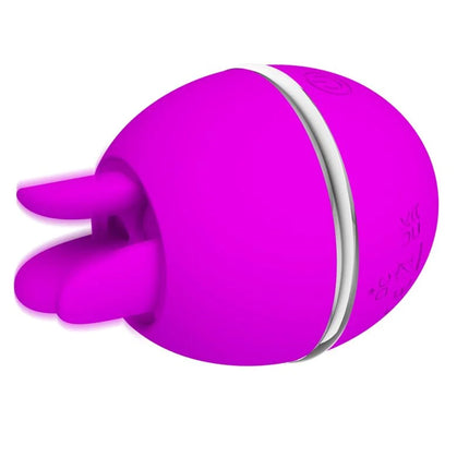 PRETTY LOVE - GEMINI BALL LILA. RUNDER VIBRATOR AUS SILIKON - Auflegvibrator