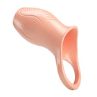 Pink silikon cockring mit anatomischem design und sicherem sitz von pretty love verdickende penishülle