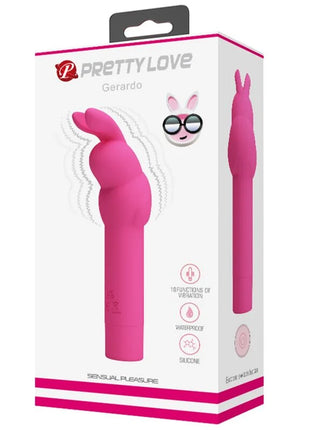 PRETTY LOVE - GERARDO FUSCHIA RABBIT SILIKONVIBRATOR - Minivibrator