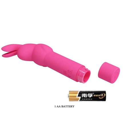 PRETTY LOVE - GERARDO FUSCHIA RABBIT SILIKONVIBRATOR - Minivibrator