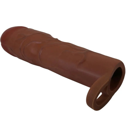 PRETTY LOVE - GERD PENISHÜLLE MIT 7,6 CM VERLÄNGERUNG MULATTE - Penishülle mit Verlängerung