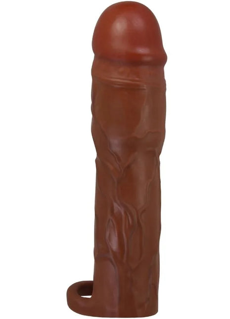 PRETTY LOVE - GERD PENISHÜLLE MIT 7,6 CM VERLÄNGERUNG MULATTE - Penishülle mit Verlängerung