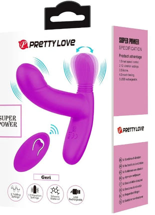 PRETTY LOVE - GERI KLITORIS MASSAGER ROSA FERNBEDIENUNG - G-Punkt-Vibrator