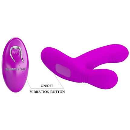 PRETTY LOVE - GERI KLITORIS MASSAGER ROSA FERNBEDIENUNG - G-Punkt-Vibrator