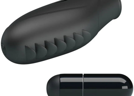 PRETTY LOVE - GILO SILIKON-FINGERVIBRATOR SCHWARZ
