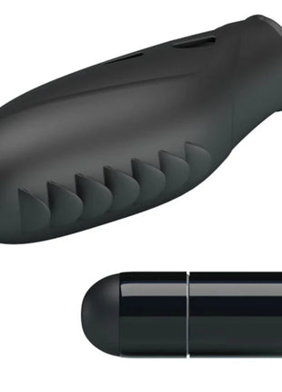 PRETTY LOVE - GILO SILIKON-FINGERVIBRATOR SCHWARZ