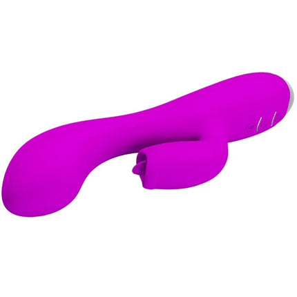 PRETTY LOVE - GLORIA WIEDERAUFLADBARER KANINCHENVIBRATOR WASSERDICHT LILA