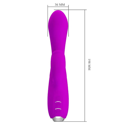 PRETTY LOVE - GLORIA WIEDERAUFLADBARER KANINCHENVIBRATOR WASSERDICHT LILA
