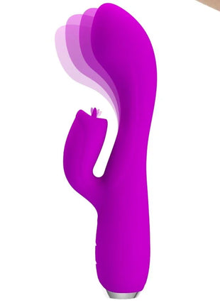 PRETTY LOVE - GLORIA WIEDERAUFLADBARER KANINCHENVIBRATOR WASSERDICHT LILA