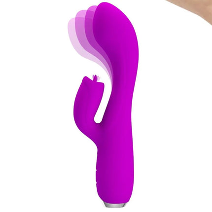 PRETTY LOVE - GLORIA WIEDERAUFLADBARER KANINCHENVIBRATOR WASSERDICHT LILA