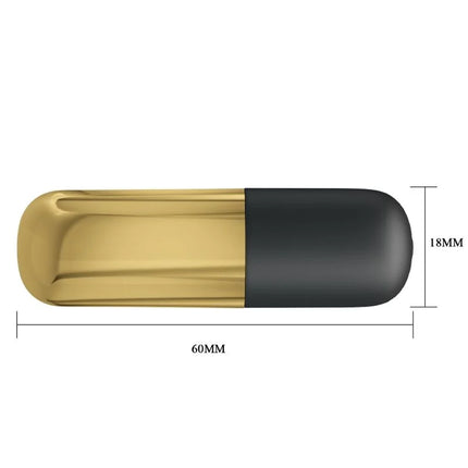 PRETTY LOVE - GOLDENER WIEDERAUFLADBARER KUGELVIBRATOR - Vibrierende Kugeln