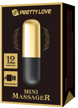 PRETTY LOVE - GOLDENER WIEDERAUFLADBARER KUGELVIBRATOR - Vibrierende Kugeln