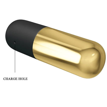 PRETTY LOVE - GOLDENER WIEDERAUFLADBARER KUGELVIBRATOR - Vibrierende Kugeln