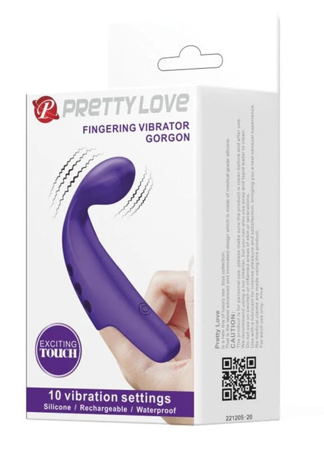 PRETTY LOVE - GORGON PURPLE FINGERVIBRATOR - Fingervibrator