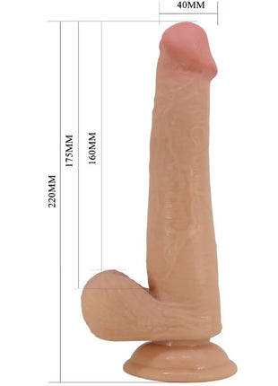 PRETTY LOVE - GROSSER REALISTISCHER DILDO 22 CM FLEISCH