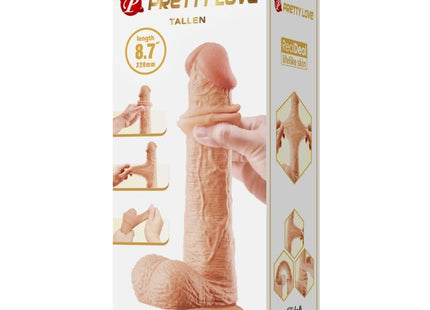 PRETTY LOVE - GROSSER REALISTISCHER DILDO 22 CM FLEISCH