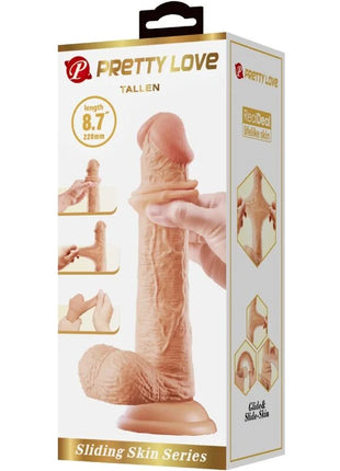 PRETTY LOVE - GROSSER REALISTISCHER DILDO 22 CM FLEISCH