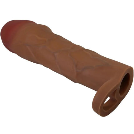 PRETTY LOVE - HANI PENISHÜLLE MIT 5 CM VERLÄNGERUNG MULATTE - Penishülle mit Verlängerung