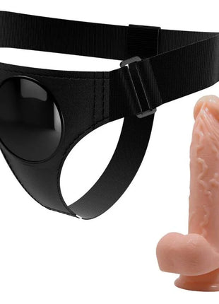 PRETTY LOVE - HARNESS-HOSE UNIVERSAL-HARNESS MIT DILDO KEVIN 19 CM NATURAL - Geschirre