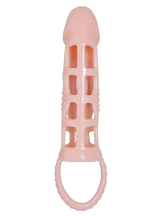 PRETTY LOVE - HARRISON PENIS EXTENDER COVER MIT VIBRATION UND RIEMEN 13.5 CM - Penishülle