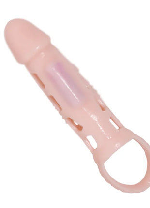 PRETTY LOVE - HARRISON PENIS EXTENDER COVER MIT VIBRATION UND RIEMEN 13.5 CM - Penishülle