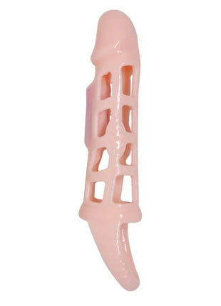 PRETTY LOVE - HARRISON PENIS EXTENDER COVER MIT VIBRATION UND RIEMEN 13.5 CM - Penishülle