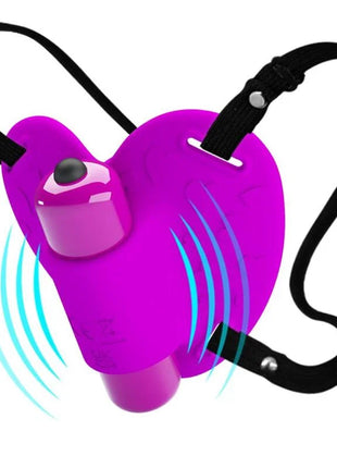 PRETTY LOVE - HEARTBEAT CLITORIS MASSAGER 10 VIBRATIONSMODI LILA