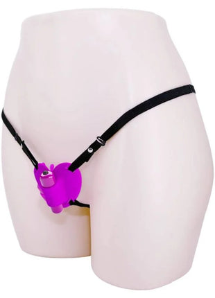 PRETTY LOVE - HEARTBEAT CLITORIS MASSAGER 10 VIBRATIONSMODI LILA