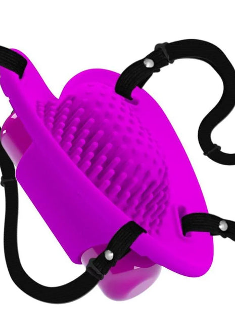 PRETTY LOVE - HEARTBEAT CLITORIS MASSAGER 10 VIBRATIONSMODI LILA