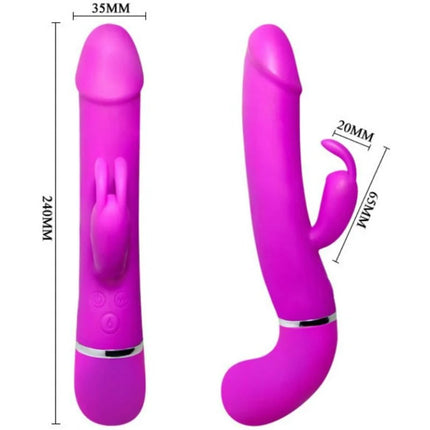 PRETTY LOVE - HENRY VIBRATOR MIT 12 VIBRATIONSMODI UND SQUIRT-FUNKTION - Rabbit-Vibrator