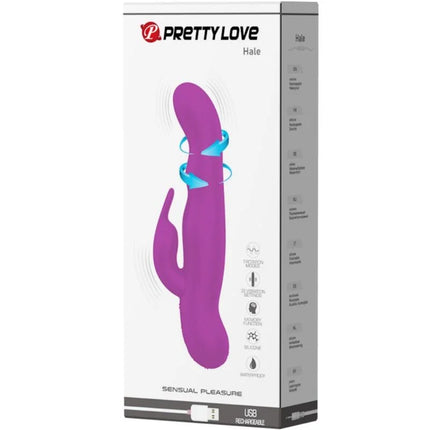 PRETTY LOVE - HOCHWERTIGER HALE-LILAC-ROTATOR - Vibrierende Rotatoren