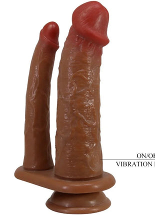 PRETTY LOVE - HULBERT DOPPELTER REALISTISCHER DILDO MIT VIBRATION - Doppeldildo