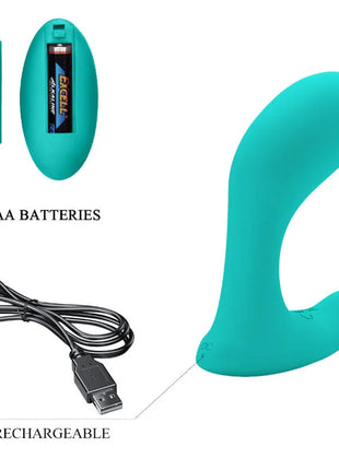 PRETTY LOVE - IDABELLE VIBRATION & PULSATION FERNBEDIENUNG BLAU