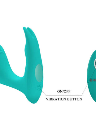 PRETTY LOVE - IDABELLE VIBRATION & PULSATION FERNBEDIENUNG BLAU