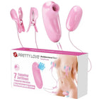 PRETTY LOVE - IMONIE 3-IN-1 MULTIFUNKTIONALES SET MIT SAUGNAPF BRUSTWARZEN UND KLITORIS