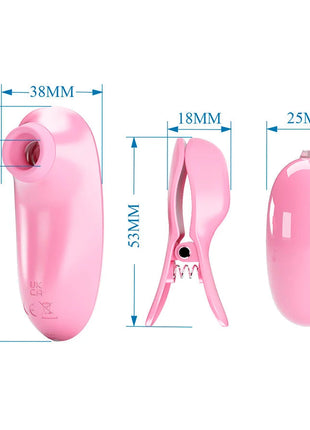 PRETTY LOVE - IMONIE 3-IN-1 MULTIFUNKTIONALES SET MIT SAUGNAPF BRUSTWARZEN UND KLITORIS