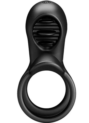 PRETTY LOVE - JAMMY PENIS-HÜLLE 12 VIBRATIONEN MIT WIEDERAUFLADBARER SILIKON-ZUNGE - Penisring für Paare