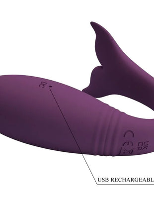 PRETTY LOVE - JAYLEEN VIBRATOR MIT APP-FERNBEDIENUNG LILA - Vibrierendes Ei