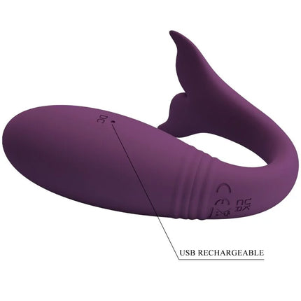 PRETTY LOVE - JAYLEEN VIBRATOR MIT APP-FERNBEDIENUNG LILA - Vibrierendes Ei