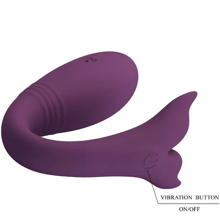 PRETTY LOVE - JAYLEEN VIBRATOR MIT APP-FERNBEDIENUNG LILA - Vibrierendes Ei