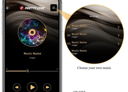 PRETTY LOVE - JAYLEEN VIBRATOR MIT APP-FERNBEDIENUNG LILA - Vibrierendes Ei