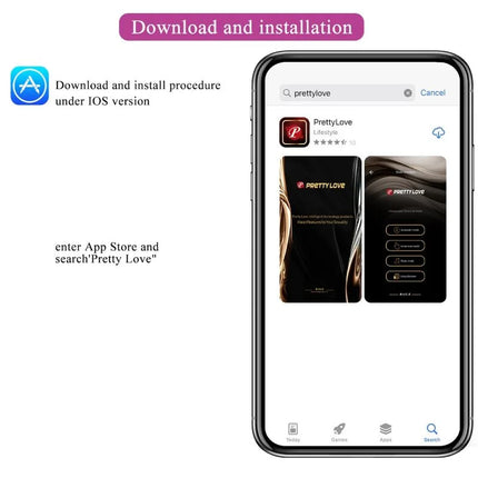 PRETTY LOVE - JAYLEEN VIBRATOR MIT APP-FERNBEDIENUNG LILA - Vibrierendes Ei