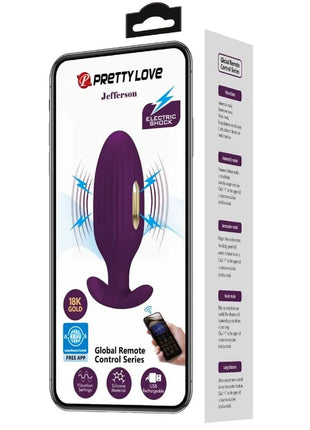 PRETTY LOVE - JEFFERSON APP-GESTEUERTER ANALSTECKER - Analplug
