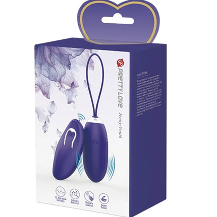 Violettes pretty love jenny youth fernbedienbares silikon-vibrator mit schlaufe für sprunghaftes vergnügen