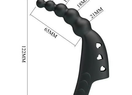 PRETTY LOVE - JORDIN FINGERVIBRATOR 10 VIBRATIONEN - SCHWARZ - Fingervibrator