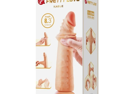 PRETTY LOVE - KABLE SUPER REALISTISCHER PENIS 21 CM FLEISCHMODELL 2